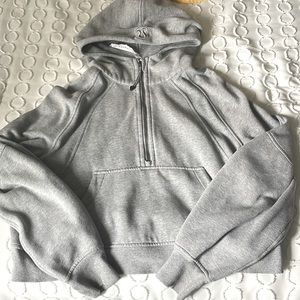 Lululemon oversized half zip scuba.
